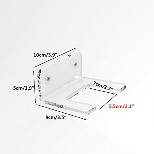 LEILIN guitar wall mount guitar wall hanger guitar stand|Acrylic Wall Mount Rack for Guitar Violin Ukulele-1 pieces - Image 2