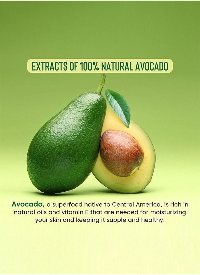 Dermoviva Moisturizing Face Scrub Vitamin Boost Avocado Effectively Removes Impurities from your Skin -150ml
