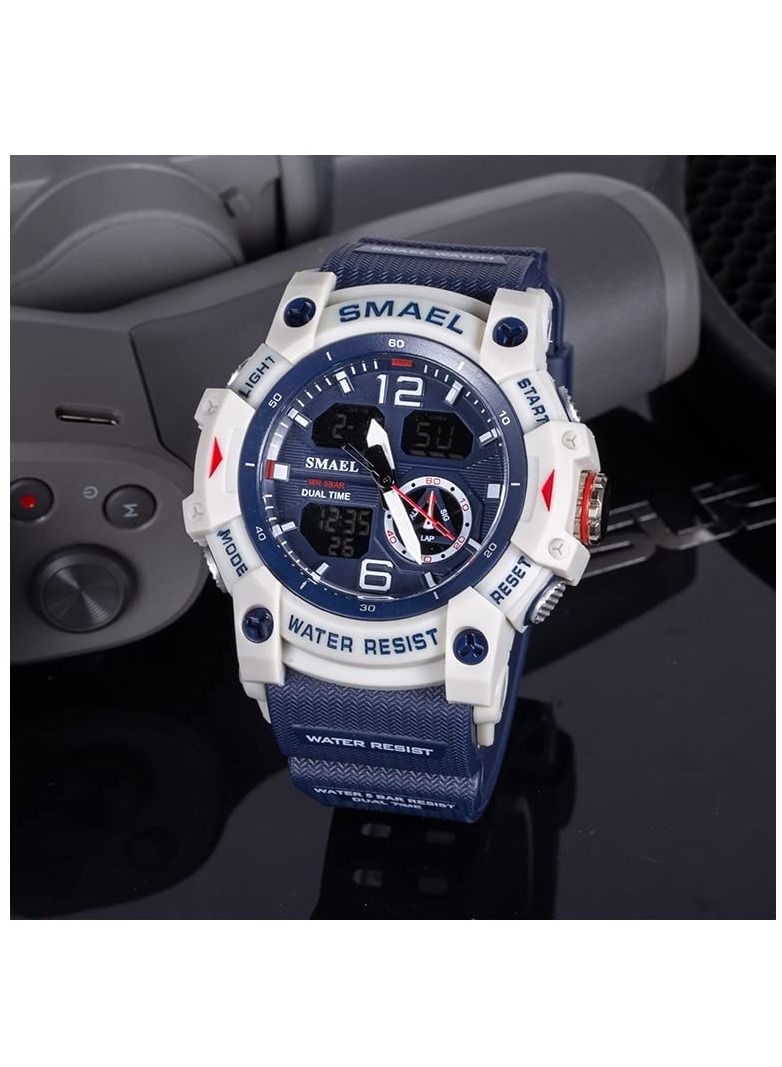 SMAEL Outdoor Sports Digital Watch Wristwatch LED Stopwatch Waterproof - Image 2