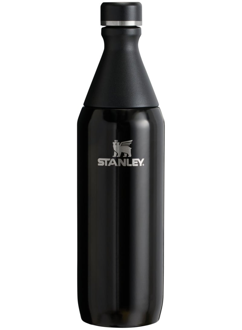 ستانلي زجاجة سليم طوال اليوم 20 أونصة | قم بلف الغطاء بختم مانع للتسرب | تصميم نحيف للسفر وصالة الألعاب الرياضية | ستانلس ستيل معزول | خالية من مادة BPA - Image 1