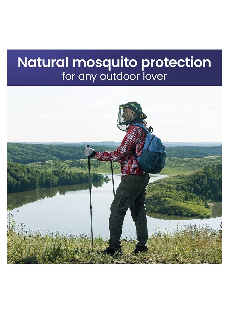 SYOSI - 4pcs High Quality Mosquito Net Net Insect Mask, Soft and Durable Fly Net for Camping Hiking Fishing Outdoor Activities - Image 1