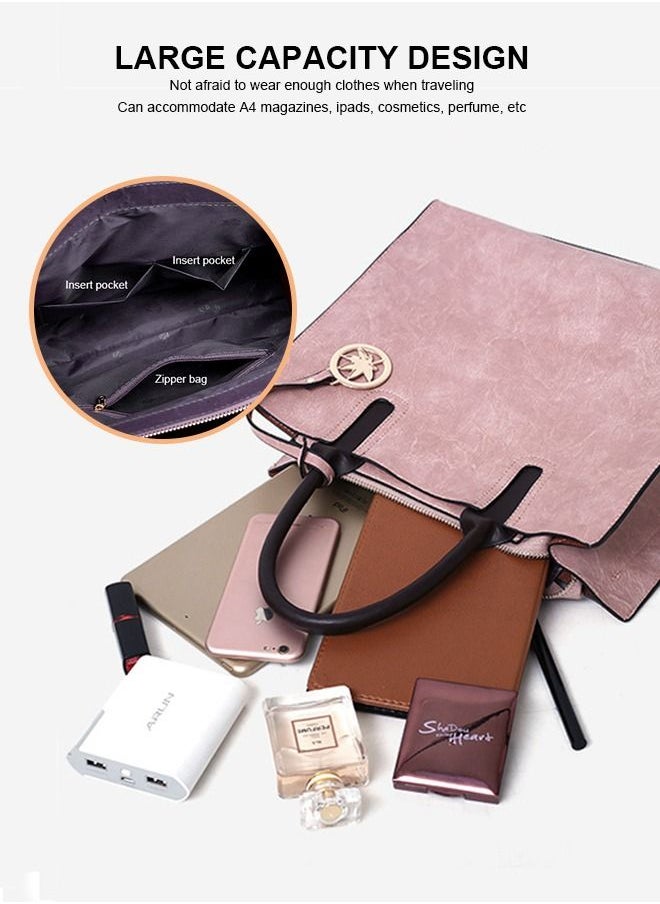 HomarKet - Women's Shoulder Crossbody Tote and Handbag Set Of 3 for Traveling Party Shopping Gift and Casual Use - Image 1