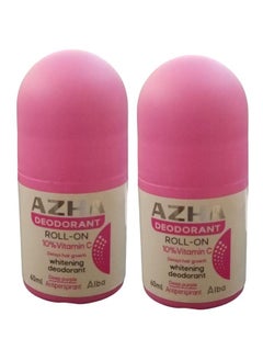 AZHA Deodorant Roll-On 10% Vitamin C Protection 48 Hours Delays Hair Growth Whitening 60ml  - Image 1