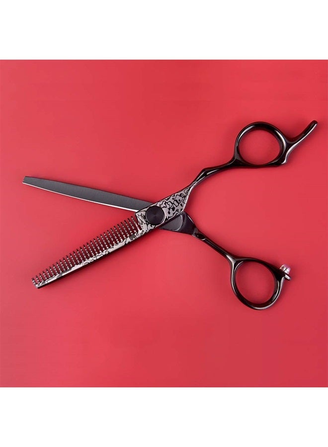High End Hair Scissors Professional Hair Cutting Scissors Thinning Shears Kit 6" Premium Barber Supplies/Accessories Japanese VG-1 SS Steel Barber Scissors Tijeras de Peluqueria Profesional