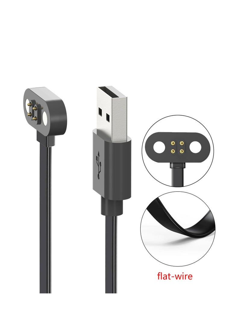 Generic - Charger Adapter Replacement 5V USB Charger Cord Earphone Magnetic Suction Charging For Mojawa Run Plus - Image 1