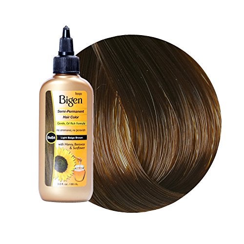 Bigen SemiPermanent Haircolor Lb4 Light Brown 3 Ounce 88ml