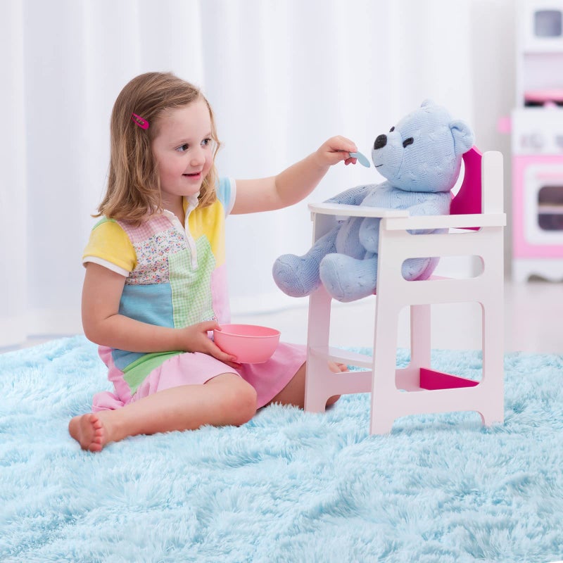 Merelax Soft Modern Indoor Shaggy Area Rug for Bedroom Livingroom Dorm Kids Room Home Decorative, Non-Slip Plush Fluffy Furry Fur Rugs Comfy Nursery Accent Floor Carpet 3x5 Feet, Baby Blue - Image 4