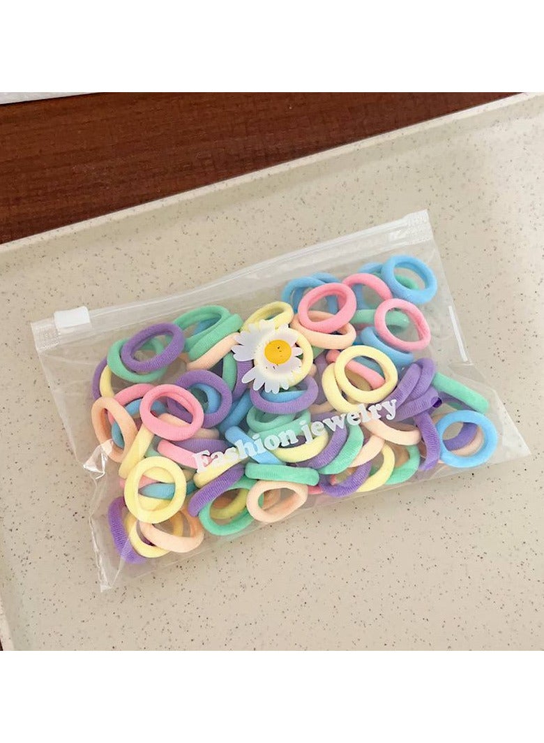 Generic Soft Hair Ties - 40 pieces in muted, elegant pastel colors! Flexible, thick, seamless, and damage-free. Ideal for children and adults, they add a soft, modern touch to every hairstyle. Practical and stylish with every look, they hold your hair in place elegantly all day long. - Image 1