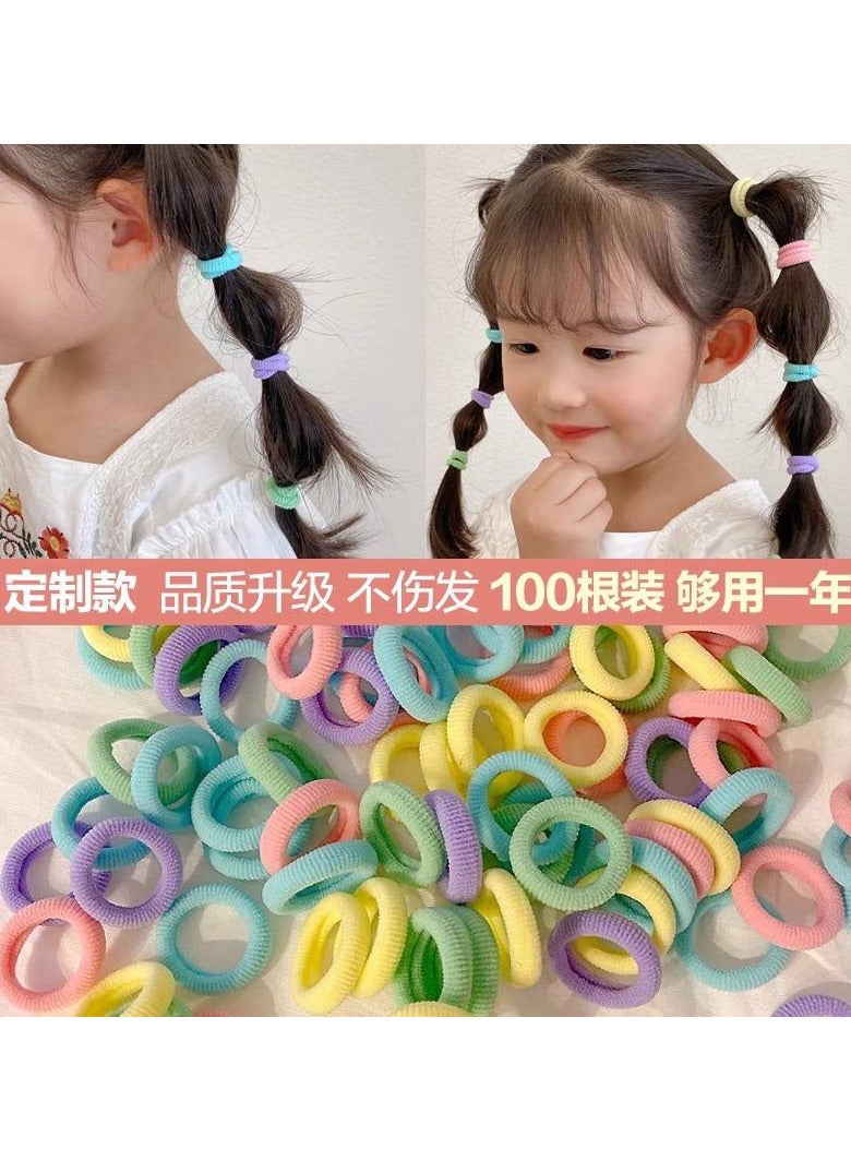 Generic Soft Hair Ties - 40 pieces in muted, elegant pastel colors! Flexible, thick, seamless, and damage-free. Ideal for children and adults, they add a soft, modern touch to every hairstyle. Practical and stylish with every look, they hold your hair in place elegantly all day long. - Image 2