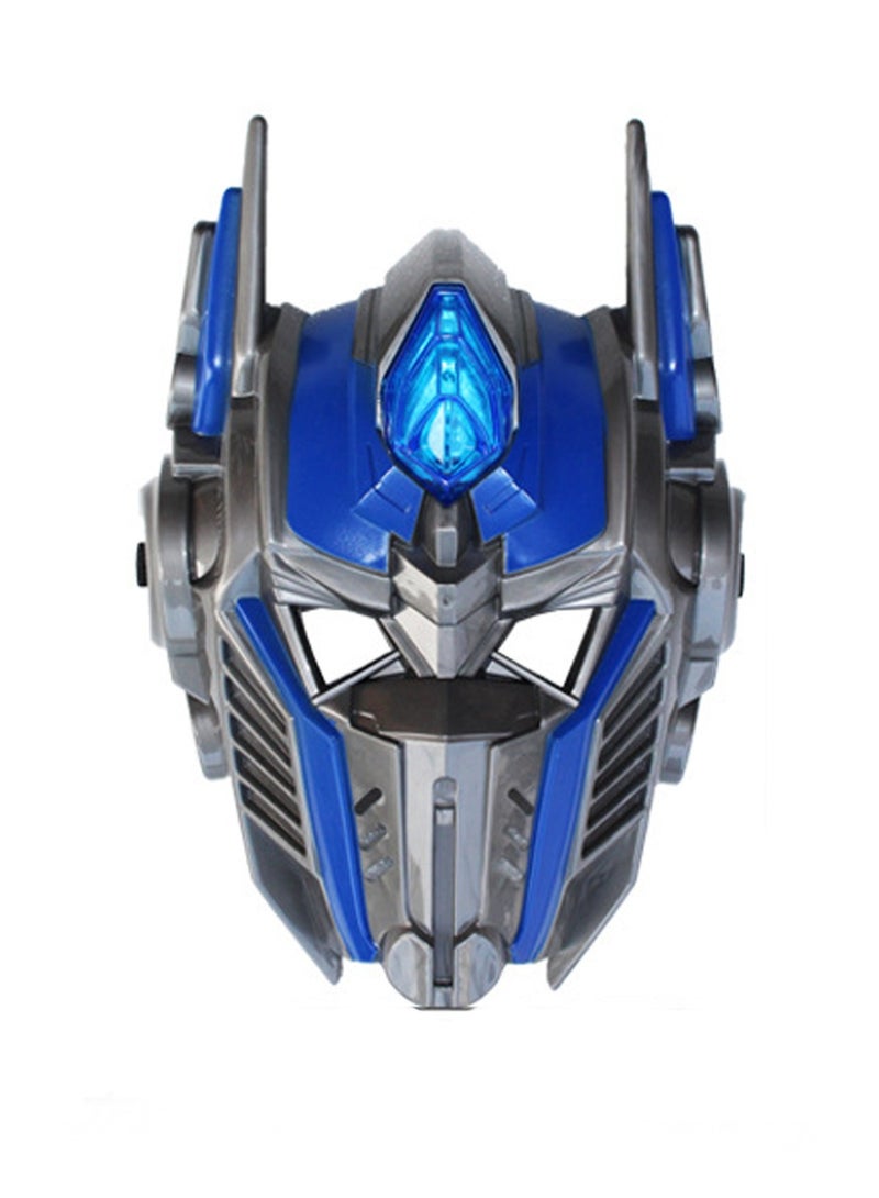 سكمي لعبة قناع سوبر ريفينج هيرو المتوهج للأطفال، قناع تنكري، لعبة الحفلة (أوبتيموس برايم) - Image 1