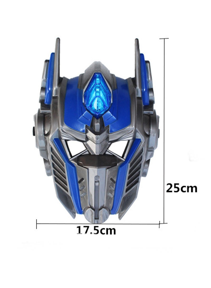 سكمي لعبة قناع سوبر ريفينج هيرو المتوهج للأطفال، قناع تنكري، لعبة الحفلة (أوبتيموس برايم) - Image 2
