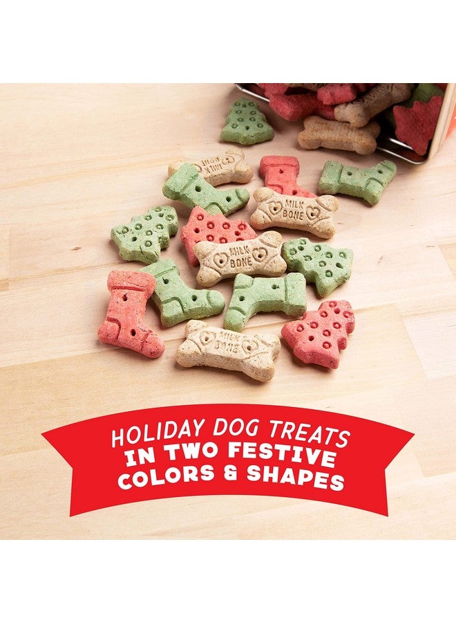 MILK-BONE Limited Edition Holiday Dog Treats, Small Biscuits, 24 Ounce Reusable Tin  - Image 2