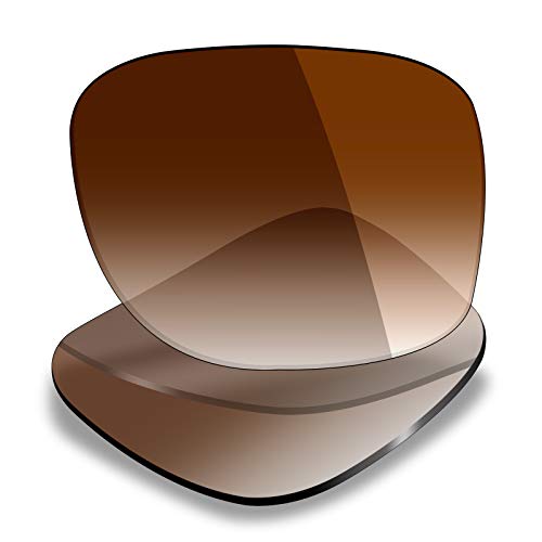 Mryok UV400 Replacement Lenses Compatible with Ray-Ban Meta Wayfarer RW4006 50mm - Brown Gradient Tint - Image 1
