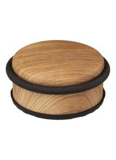 5five Natural WoodLow Doorstop 10 X 4.5Cm 