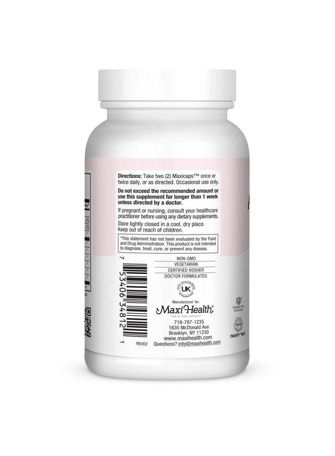 Maxi Health أكتيف لاكس - كبسولات دعم ملين، 120 حبة - حلال لعيد الفصح - Image 3