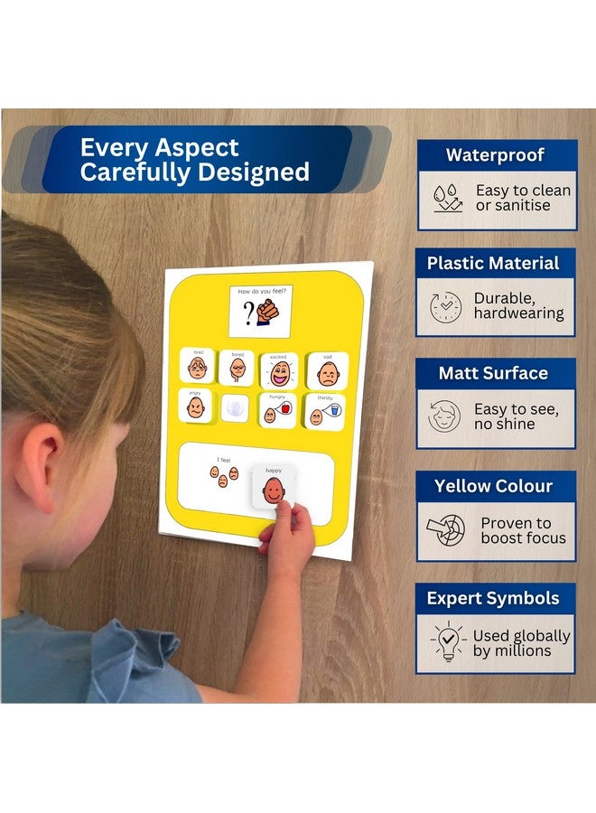 أوتيزم سبلايز آند ديفيلوبمنت مخطط المشاعر "كيف تشعر؟" - بطاقات التواصل غير اللفظي - جدول مرئي للأطفال - يجب أن يحتوي عليه الفصل الدراسي للتعليم الخاص - مواد تعليمية عن التوحد - Image 4