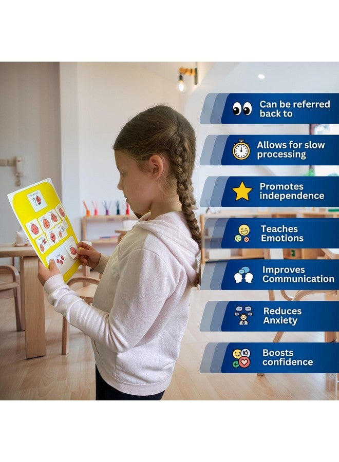 أوتيزم سبلايز آند ديفيلوبمنت مخطط المشاعر "كيف تشعر؟" - بطاقات التواصل غير اللفظي - جدول مرئي للأطفال - يجب أن يحتوي عليه الفصل الدراسي للتعليم الخاص - مواد تعليمية عن التوحد - Image 3