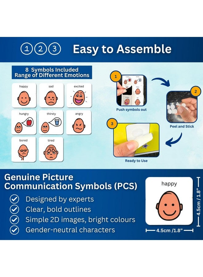 أوتيزم سبلايز آند ديفيلوبمنت مخطط المشاعر "كيف تشعر؟" - بطاقات التواصل غير اللفظي - جدول مرئي للأطفال - يجب أن يحتوي عليه الفصل الدراسي للتعليم الخاص - مواد تعليمية عن التوحد - Image 5