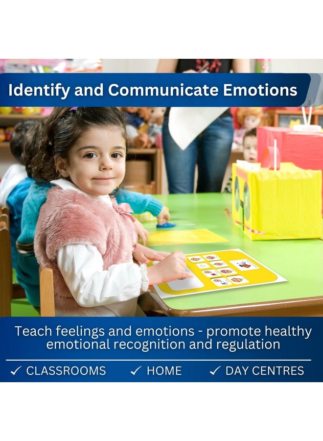 أوتيزم سبلايز آند ديفيلوبمنت مخطط المشاعر "كيف تشعر؟" - بطاقات التواصل غير اللفظي - جدول مرئي للأطفال - يجب أن يحتوي عليه الفصل الدراسي للتعليم الخاص - مواد تعليمية عن التوحد - Image 2