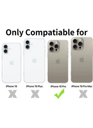 غطاء iPhone 16 Pro نحيف وشفاف وناعم من مادة TPU لهاتف iPhone 16 Pro مضاد للخدش والسقوط للحماية من الصدمات لهاتف iPhone 16 Pro 6.3 بوصة - view 2