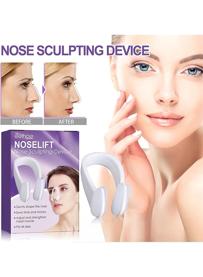 EELHOE Noselift Nose Sculpfing Device, Nose Shaper Lifter Clip Corrector, Nose Bridge Straightener Corrector, Nose Sculpting Tool Slimmer for Wide Noses - Image 3