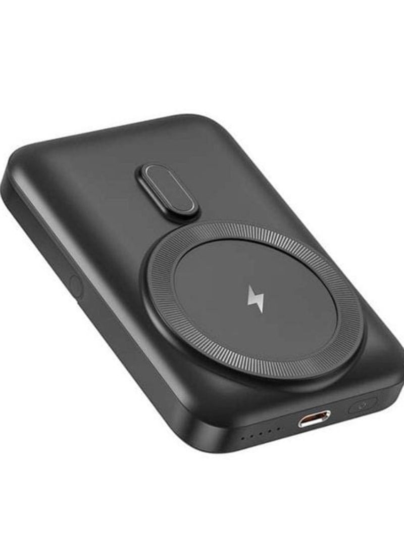 iOsuite - OSUITE 10,000mAh Magnetic Wireless Power Bank – 20W Fast Charging & 15W Wireless Output Experience seamless charging with high compatibility, PD 20W fast charging, and MagSafe-compatible 15W wireless output. - Image 1
