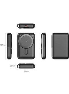 iOsuite OSUITE 10,000mAh Magnetic Wireless Power Bank – 20W Fast Charging & 15W Wireless Output Experience seamless charging with high compatibility, PD 20W fast charging, and MagSafe-compatible 15W wireless output.  - Image 2