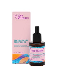 GOOD MOLECULES Pure Coldpressed Rosehip Seed Oil Moisturizing Antiaging Facial Oil To Plump Balance Hydrate Natural Skincare For Face  - Image 1