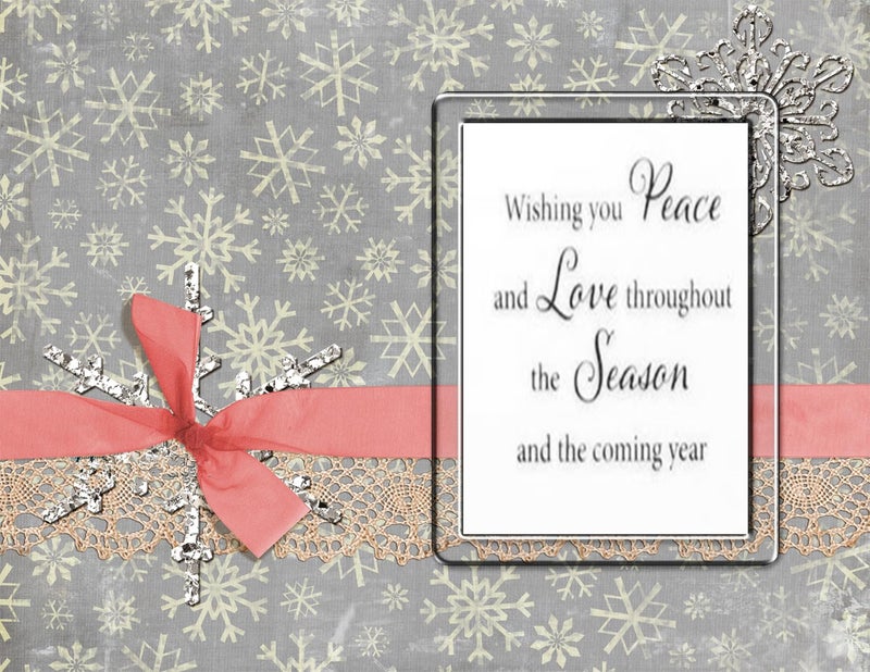 Arbuya Merry Christmas Happy New Year Happy Birthday Verses Phrase Rubber Stamps Clear Stamps for Christmas Card Making Decoration and DIY Scrapbooking Rubber Stamps for Crafts - Image 5
