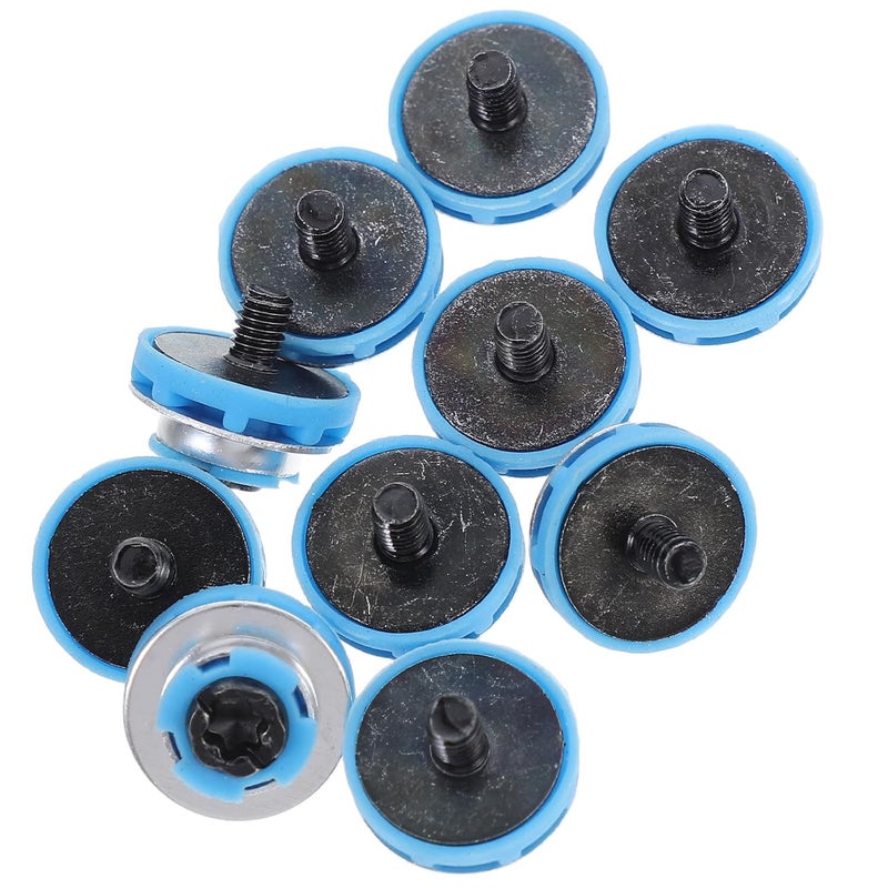 10pcs Mini Hard Drive Screws M3 2.5 Inch 12.5x11mm Shock Absorption Replacement Fastening Screws for Computer Repair and Electronics Maintenance - Image 1