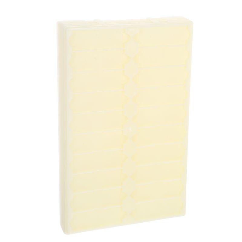 4pcs Microscope Slide Holder: Microscope Slide Drying Board - 20 Slots Storage Holder - Accelerates Sample Drying - For Lab Use In Research And Teaching - Image 1