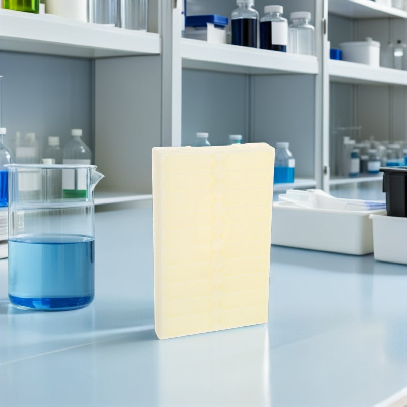 4pcs Microscope Slide Holder: Microscope Slide Drying Board - 20 Slots Storage Holder - Accelerates Sample Drying - For Lab Use In Research And Teaching - Image 2