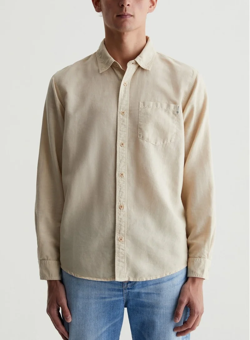 Ag Jeans Premium Regular-Fit Long-Sleeve Shirt