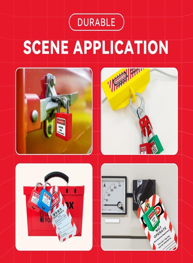 BULANGDI Lockout Tagout Lock Box Portable Loto Box Kit Safety Padlock Box 1Pack for Steel Lockout,Tag Out Station,Premium Box for OSHA Compliant Group Loto Procedures (Non-Visual) - Image 4
