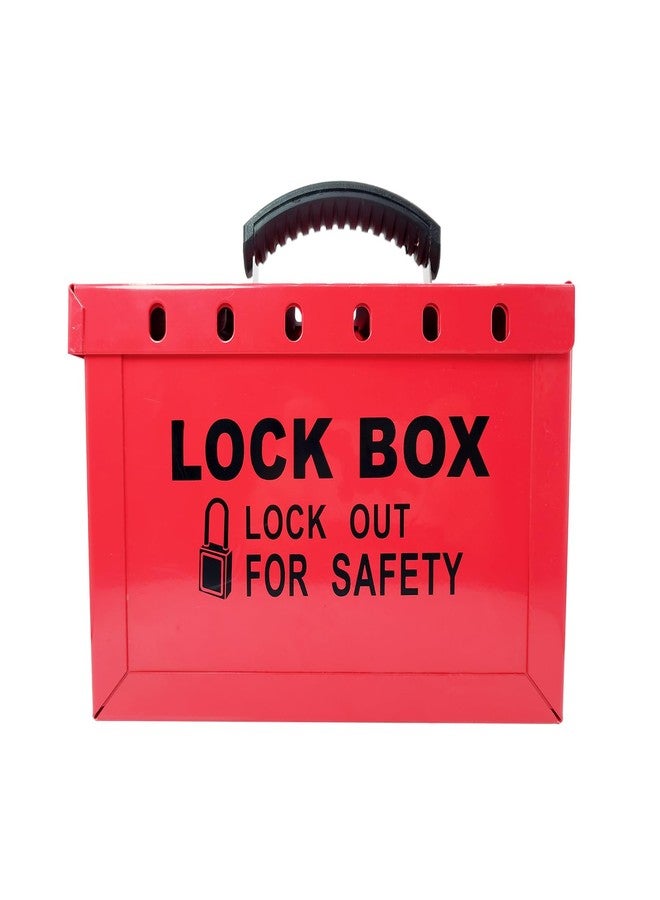 BULANGDI Lockout Tagout Lock Box Portable Loto Box Kit Safety Padlock Box 1Pack for Steel Lockout,Tag Out Station,Premium Box for OSHA Compliant Group Loto Procedures (Non-Visual) - Image 1