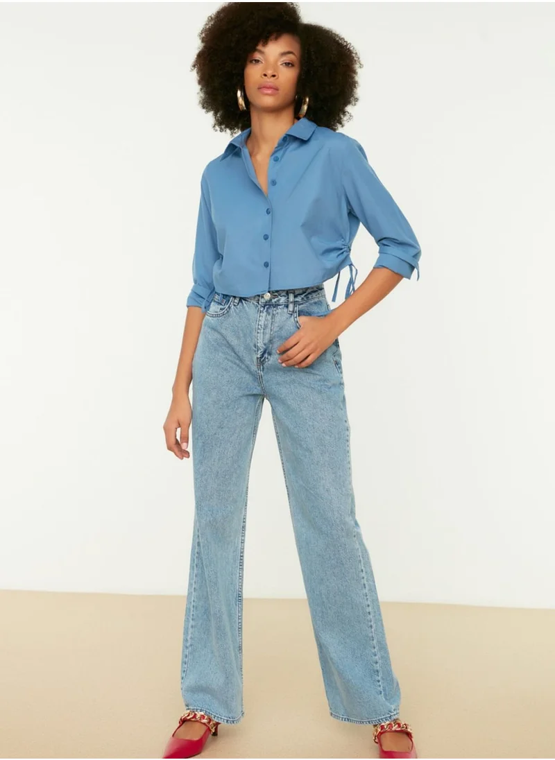 trendyol High Waist Straight Jeans