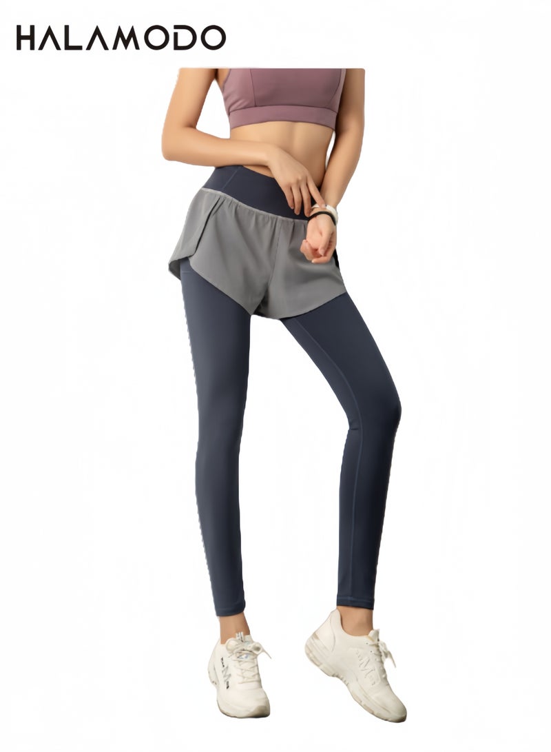 هالامودو شورت نسائي للركض خفيف الوزن، شورت رياضي للتدريب واليوجا مع بطانة وجيوب للهاتف - Image 5