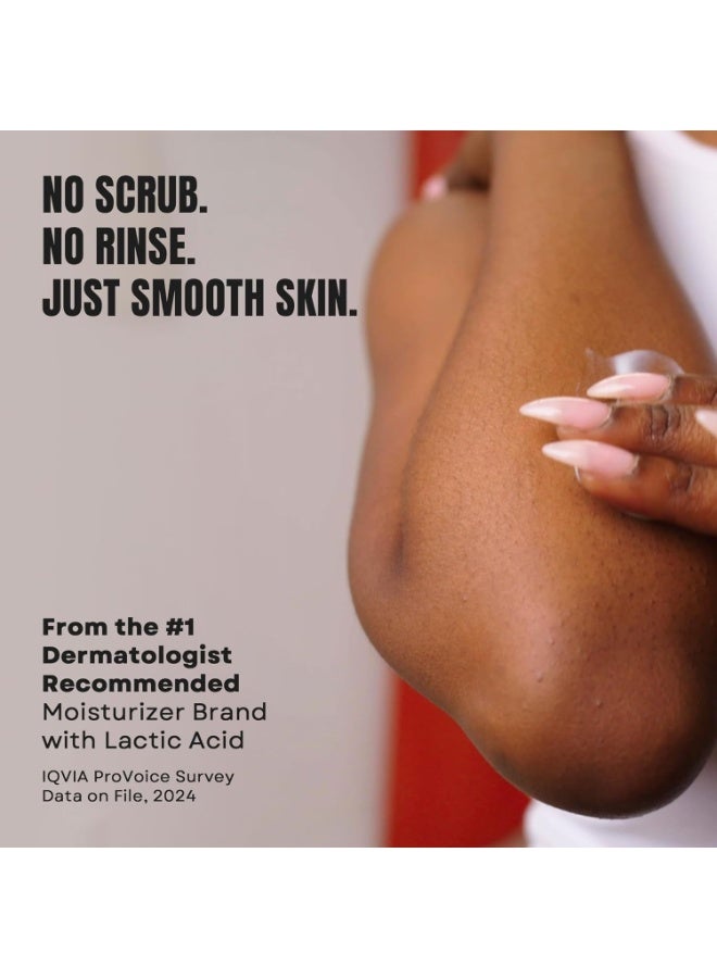 AmLactin Intensive Healing Body Cream – 12 oz Tub – 2-in-1 Exfoliator and Moisturizer for Dry Skin with 15% Lactic Acid and Ceramides for 24-Hour Moisturization - Image 2