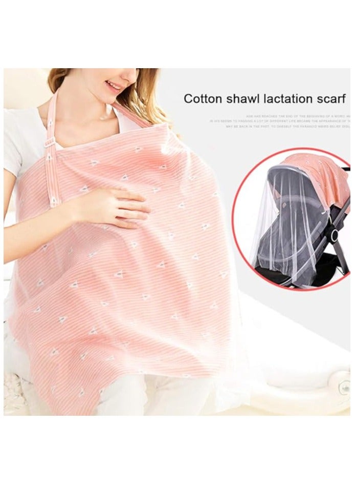 Moro Moro Breastfeeding Cover with Adjustable Strap – Full Coverage & Breathable Fabric - Image 2