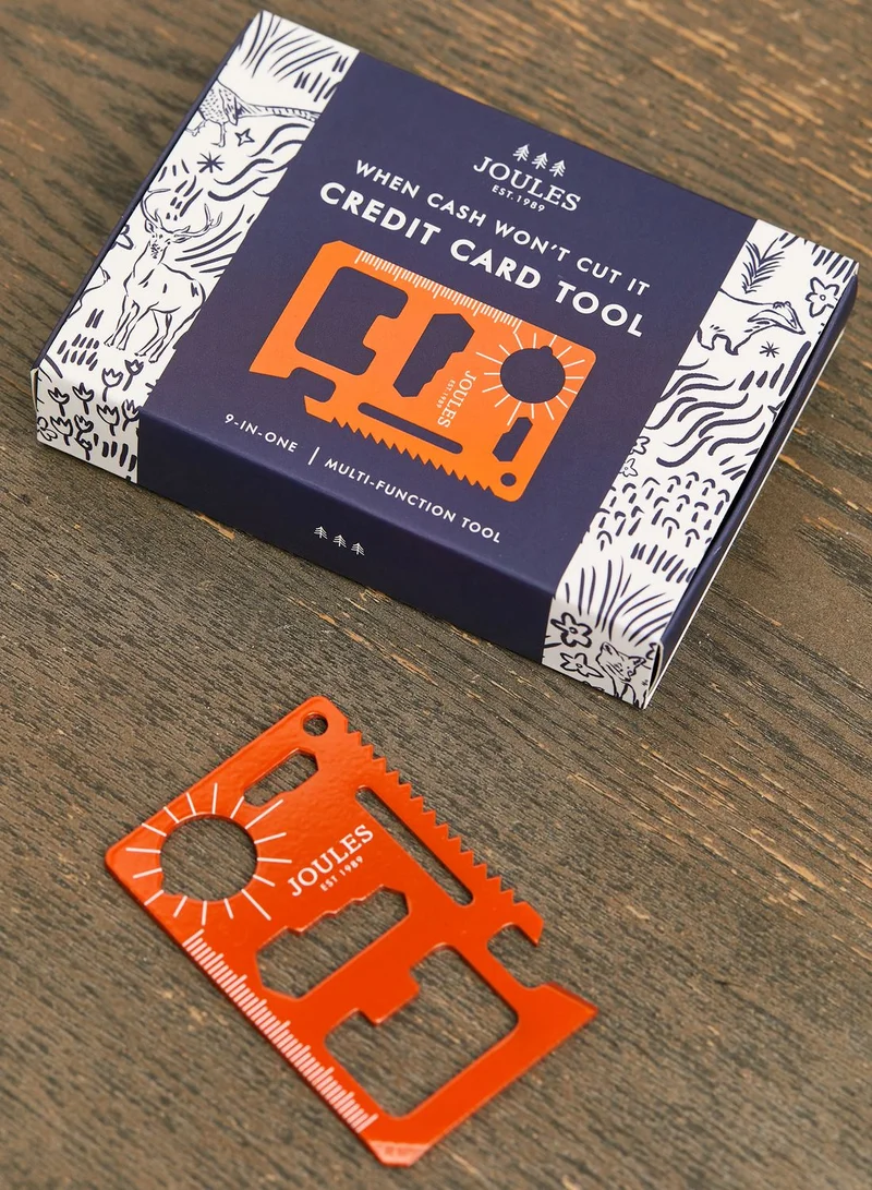Joules Credit Card Multi Tool Set