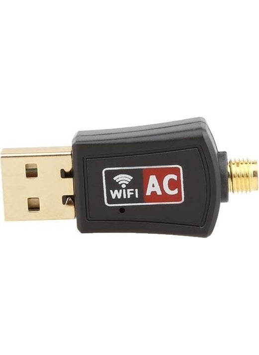 Juo - DB600AC Dual Band 600MBPS USB Wifi Wireless Receiver Network Adapter - Image 1