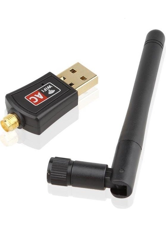 Juo - DB600AC Dual Band 600MBPS USB Wifi Wireless Receiver Network Adapter - Image 1