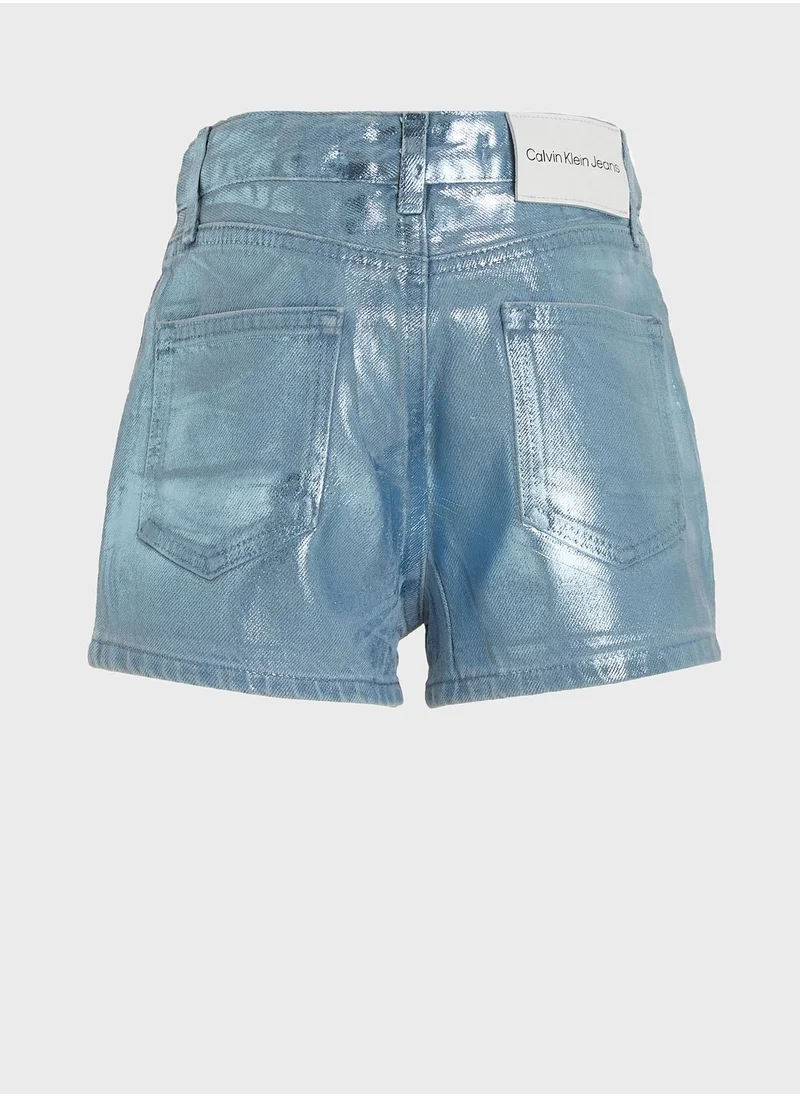 Calvin Klein Jeans Youth Denim Shorts