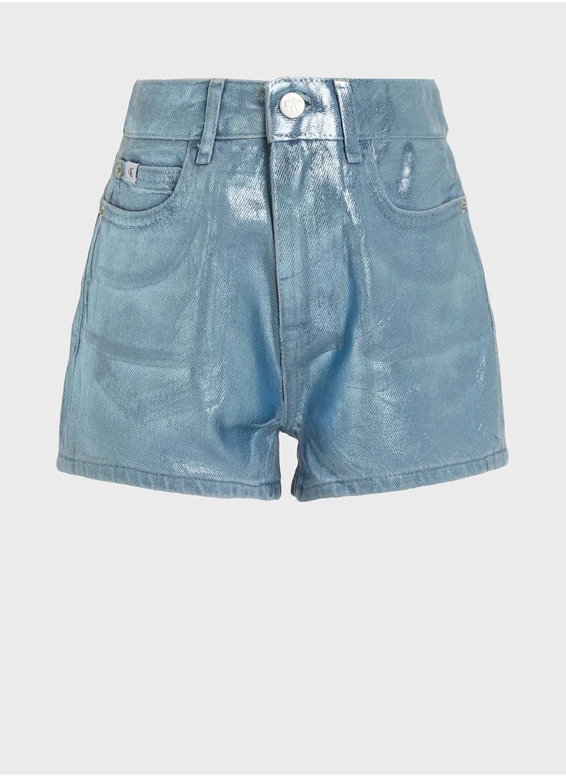 Calvin Klein Jeans Youth Denim Shorts