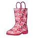 Wildkin Kids Rain Boots for Big Kids Boys Girls 100 Water Proof Rain Boots for Kids with Easy SlipOn Handles Features NoSlip Tread Ideal for All Seasons Size 2 Magical Unicorns - Image 3
