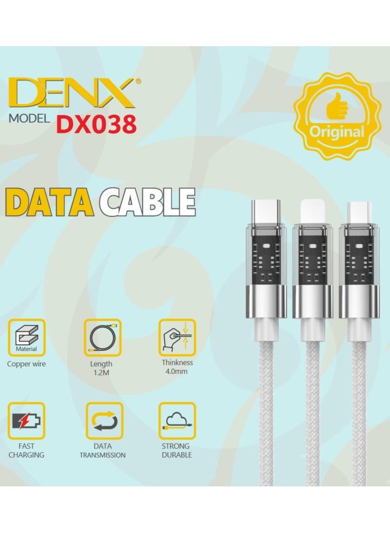 Denx Denx 038 mobile charger connector with an elegant, high-speed design  - Image 3