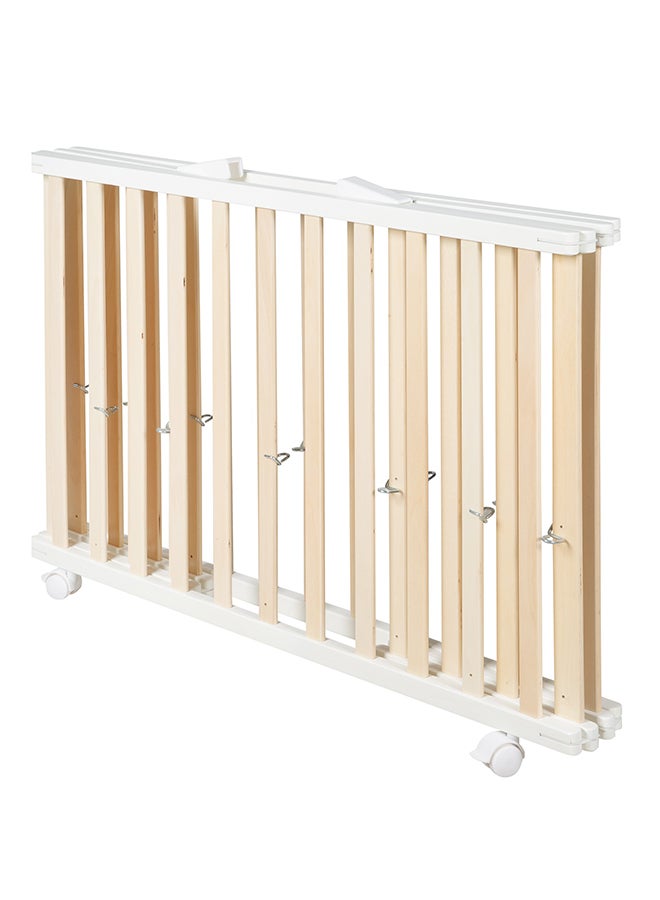 Roba Wooden Folding Playpen, Two-Tone, 74 X 100 CM - Image 2