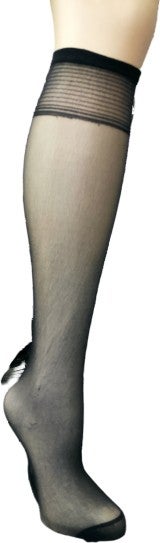 Müjde 20 Den Thin Knee High Socks 24 pcs  - Image 1