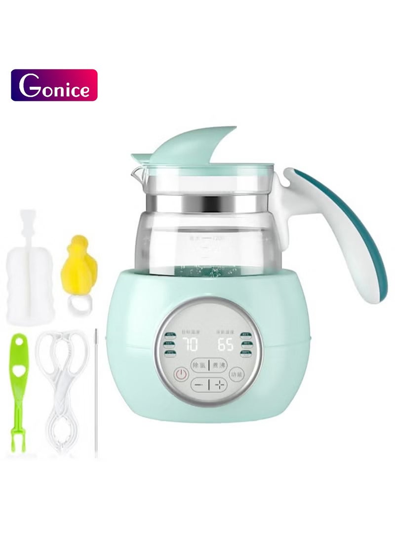 Gonice Baby Bottle Warmer,  Baby Bottle Steam Sterilizer Dryer Machine for Baby Milk Breastmilk Formula with LED Display  - Image 1