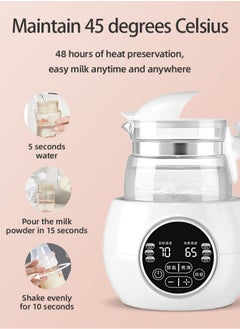 Gonice Baby Bottle Warmer,  Baby Bottle Steam Sterilizer Dryer Machine for Baby Milk Breastmilk Formula with LED Display  - Image 4